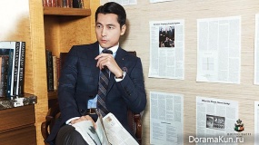 Jung Woo Sung для Bruno Baffi F/W 2015