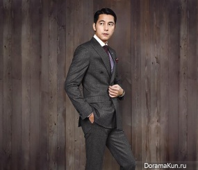 Jung Woo Sung для Bruno Baffi F/W 2015