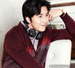 Jung Woo Sung для INDIAN Fall 2014 CF