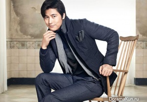 Jung Woo Sung для INDIAN Fall 2014 CF