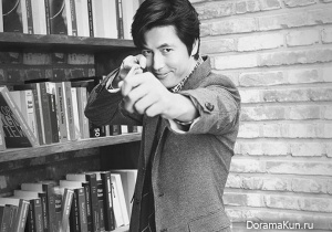 Jung Woo Sung для INDIAN Fall 2014 CF