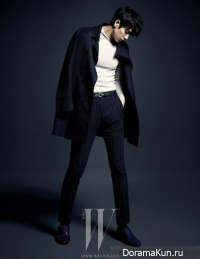 Jung Woo Sung для W Korea October 2014 Extra