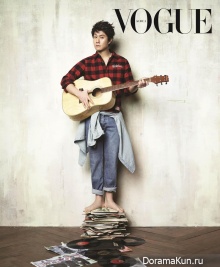 Jung Woo для Vogue February 2015