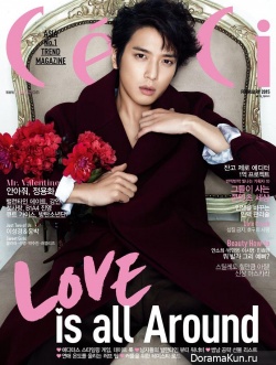 Jung Yong Hwa (CN Blue) для CeCi February 2015