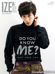 CN Blue (Jung Yong Hwa) для IZE Vol. 11