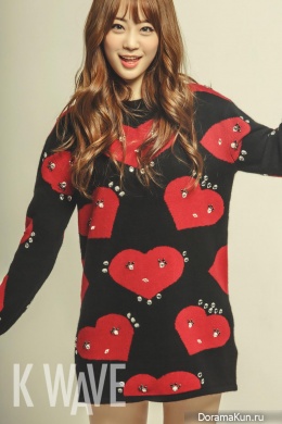 KARA (Youngji) для K WAVE November 2015