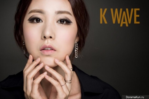 Kan Mi Youn для K Wave October 2015