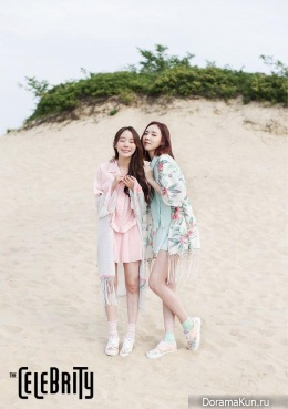 Kan Mi Youn, So Yi для The Celebrity August 2015