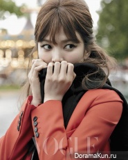 Kang Dong Won, Song Hye Kyo для Vogue Korea September 2014