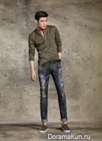 AOA (Seol Hyun), Kang Ha Neul для Buckaroo F/W 2014 CF