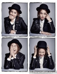 Kang Hye Jung для Harper's Bazaar December 2014 Extra