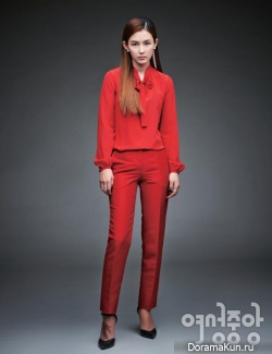 Kang Hye Jung для Lady Joongang January 2015