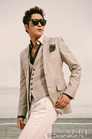 Kang Ji Hwan для SURE August 2014