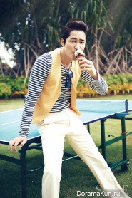 Kang Ji Hwan для SURE August 2014