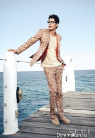 Kang Ji Hwan для SURE August 2014