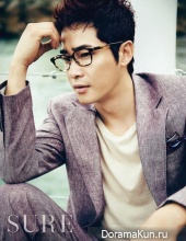 Kang Ji Hwan для SURE August 2014