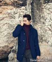 Kang Ji Hwan для SURE August 2014