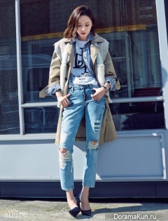 Davichi (Kang Min Kyung) для Allure October 2014