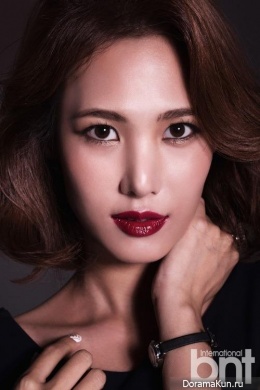 Kim Eun Jung для BNT International August 2014
