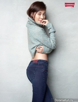 Kim Ha Neul для Carrera 2014 CF Extra