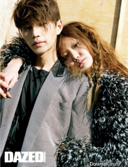 Kim Jae Young, Lee Sun Jung для Dazed & Confused February 2015