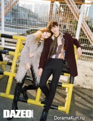 Kim Jae Young, Lee Sun Jung для Dazed & Confused February 2015