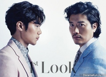 Kim Kang Woo, Park Hee Soon для First Look April 2015