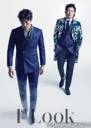 Kim Kang Woo, Park Hee Soon для First Look April 2015