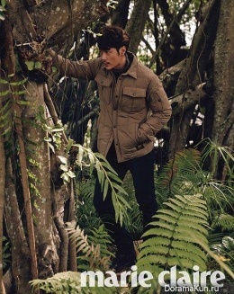 Kim Kang Woo для Marie Claire October 2015
