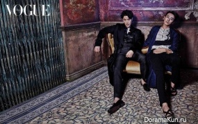 Joo Ji Hoon, Kim Kang Woo для Vogue June 2015