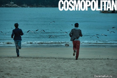 Park Hee Soon, Kim Moo Yul для Cosmopolitan December 2015