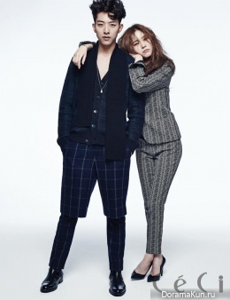 CN Blue (Lee Jung Shin), Kim So Young для CeCi October 2014 Extra
