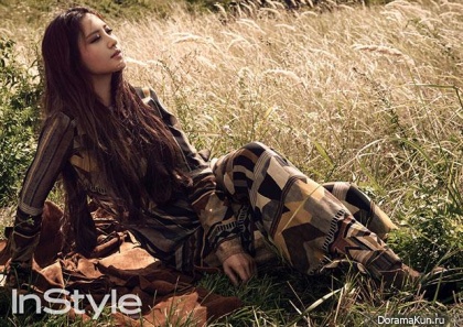 Claudia Kim для InStyle Korea October 2015