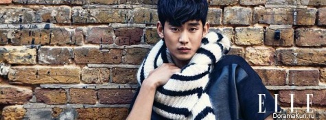 Kim Soo Hyun для Elle January 2015