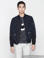 Kim Soo Hyun для ZIOZIA Spring 2015