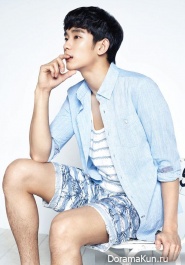 Kim Soo Hyun для ZIOZIA Summer 2015 CF