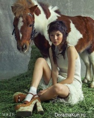 Jin Jung Sun, Kim Won Joong для Vogue April 2015