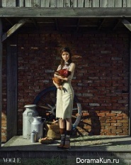Jin Jung Sun, Kim Won Joong для Vogue April 2015