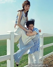 Jin Jung Sun, Kim Won Joong для Vogue April 2015