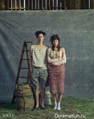 Jin Jung Sun, Kim Won Joong для Vogue April 2015