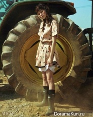 Jin Jung Sun, Kim Won Joong для Vogue April 2015