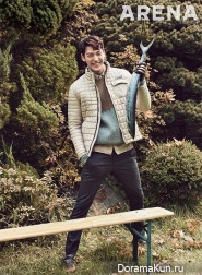 Kim Woo Bin для Arena Homme Plus October 2015