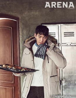 Kim Woo Bin для Arena Homme Plus October 2015