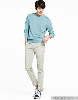 Shin Min Ah, Kim Woo Bin для Giordano Spring 2015 Extra