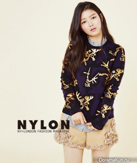 Kim Yoo Jung для Nylon Korea October 2014