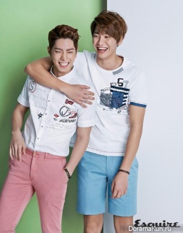Kim Young Kwang, Hong Jong Hyun для Esquire May 2015