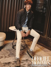 Kim Young Kwang для L'Officiel Hommes October 2015