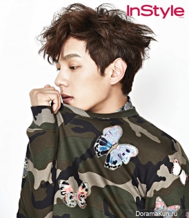 Kwak Si Yang для InStyle November 2015