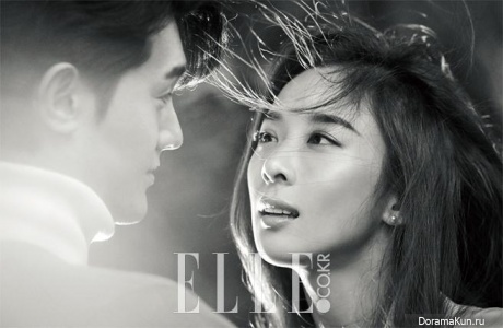 Lee Ki Woo, Lee Chung Ah для Elle March 2015 Extra