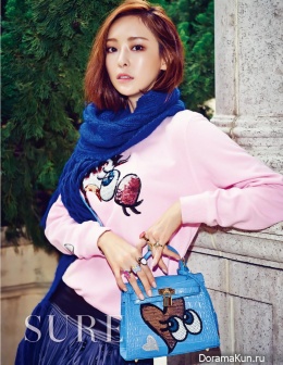 Lee Da Hee для SURE December 2015